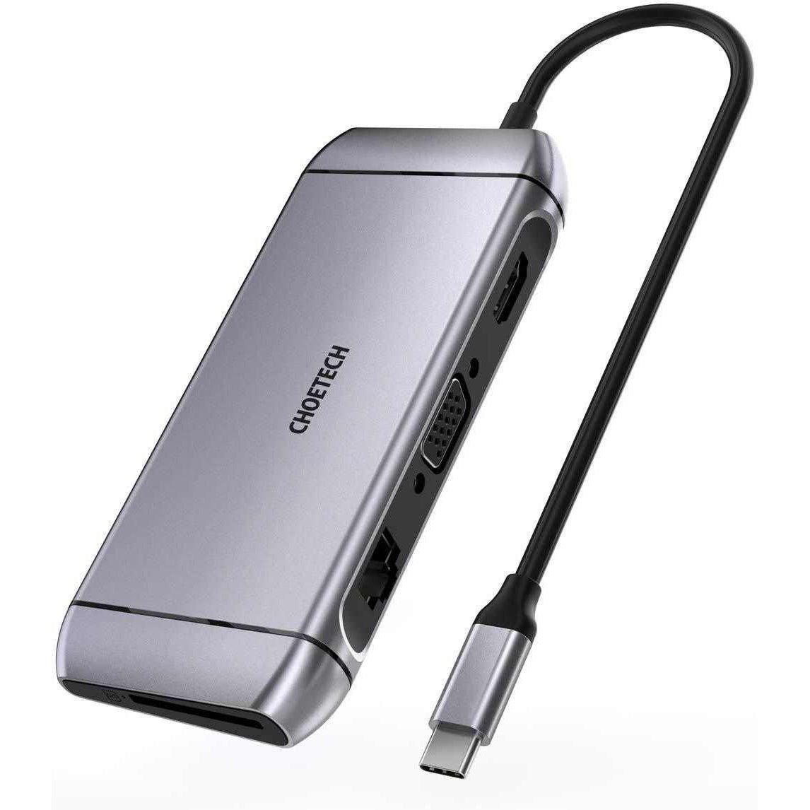 Choetech 9 in 1 USB C 3.0 Docking Station Type C photo 