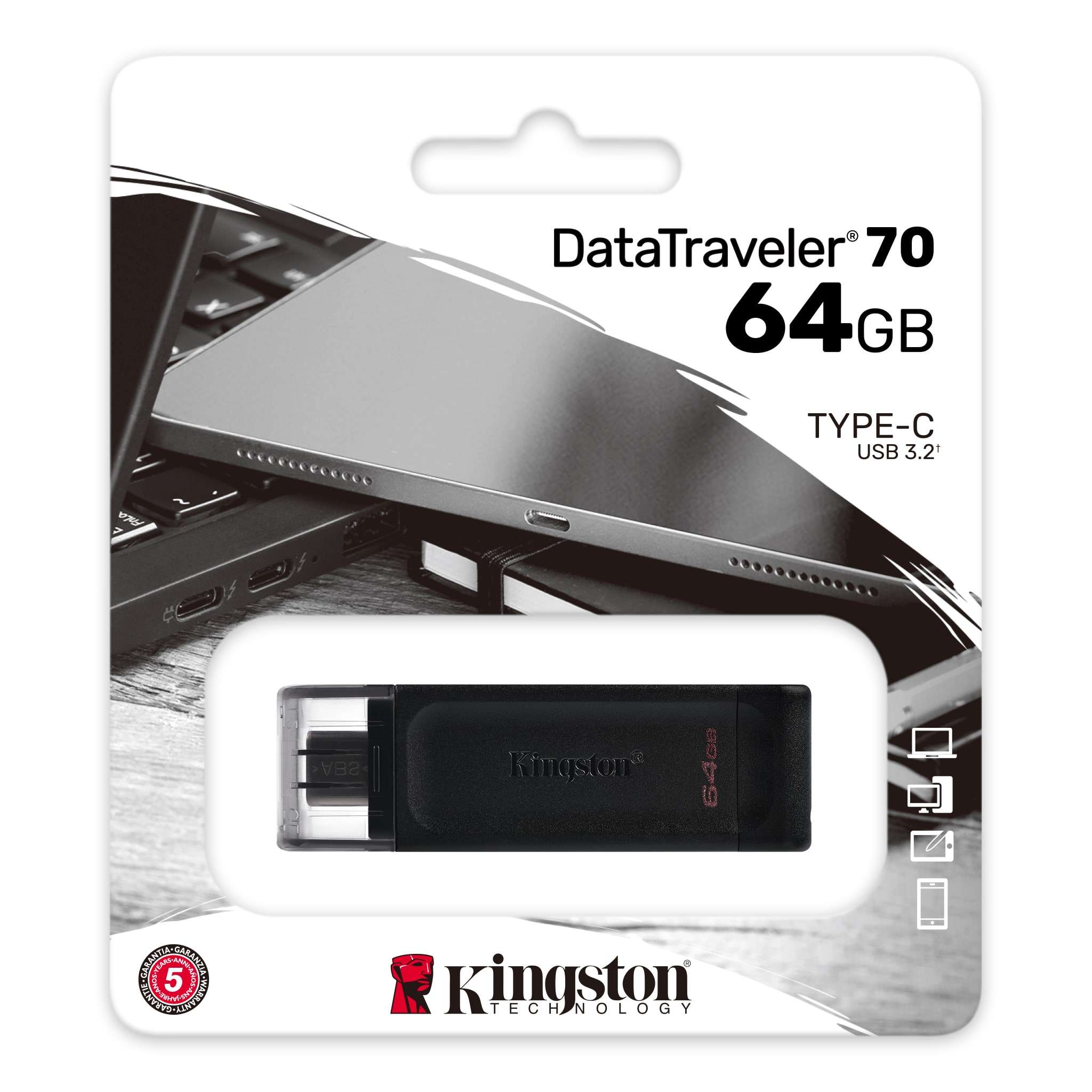 Kingston DataTraveler 70 64GB photo