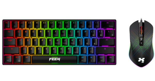 FEEX KIT MX1 2 IN1 GAMING KEYBOARD AND MOUSE