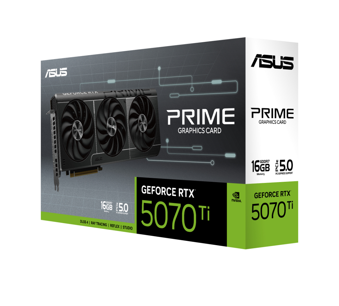 ASUS PRIME GeForce RTX 5070 Ti 16GB